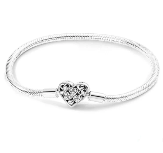 Pulsera Flexible Hearts (Una Pieza)