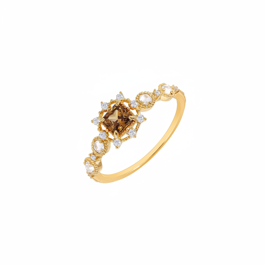 Anillo Althéa Garnet