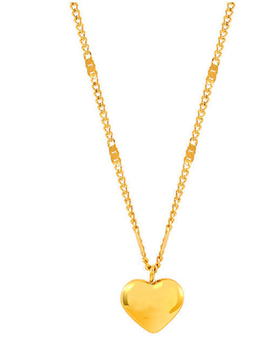 Collar con Colgante de Corazón