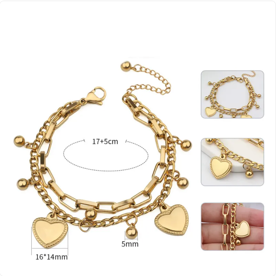 Pulsera Cadena de Amor
