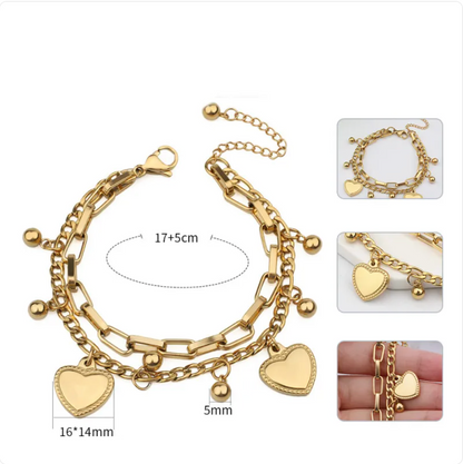 Pulsera Cadena de Amor