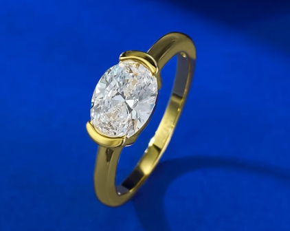 Anillo S925 de Plata Versátil con Diamante de Alto Carbono para Cada Día